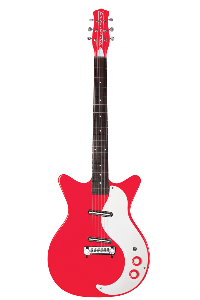 Danelectro '59 MOD NOS+ Electric Guitar - Red