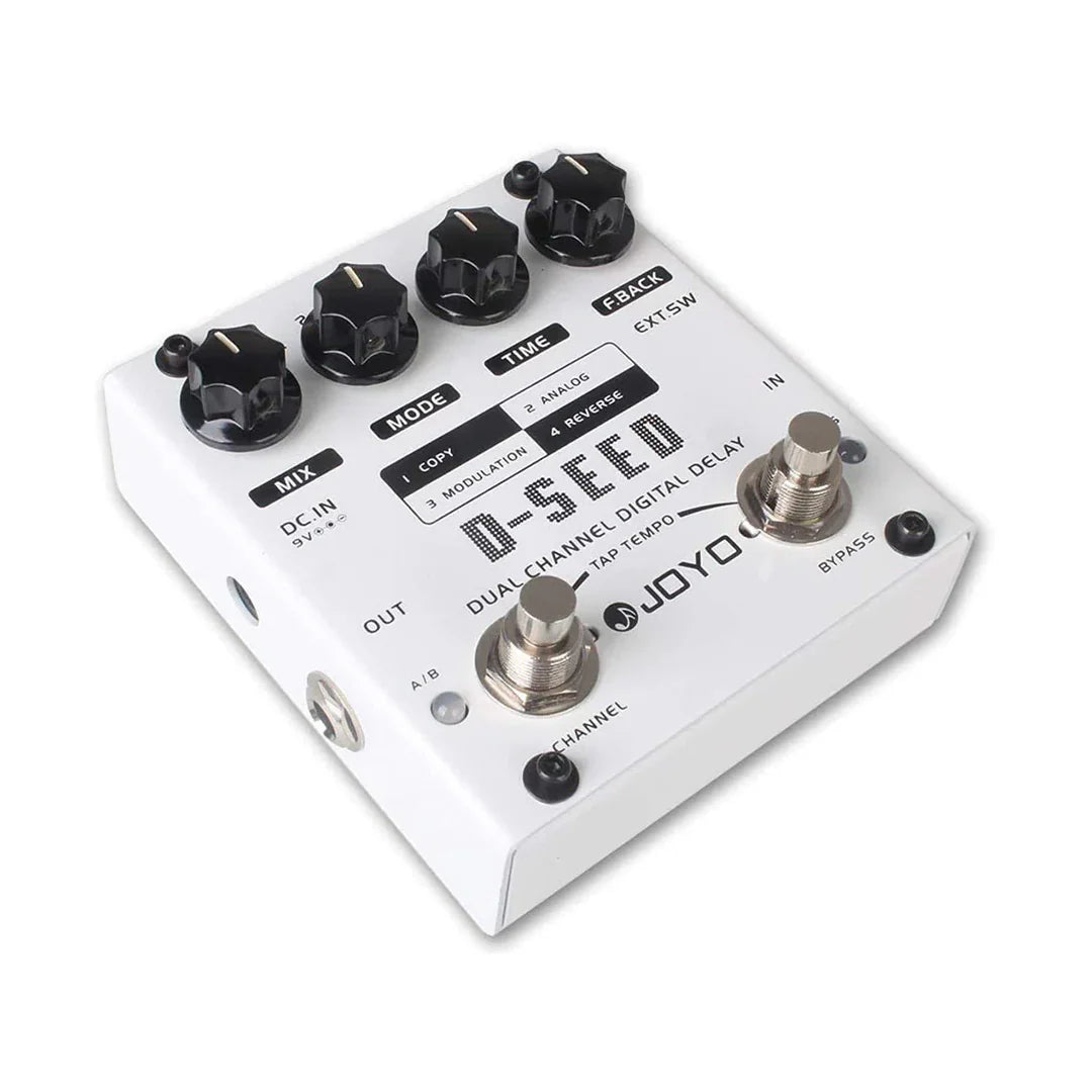 Joyo D-SEED Pedal de Retardo Digital de Doble Canal