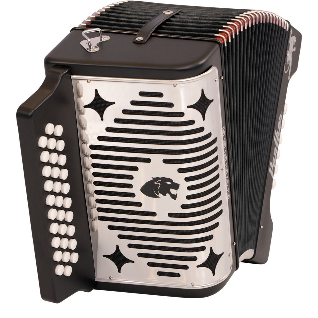 Hohner Panther Acordeón Diatónico — FA (FBE) | 31 Botones