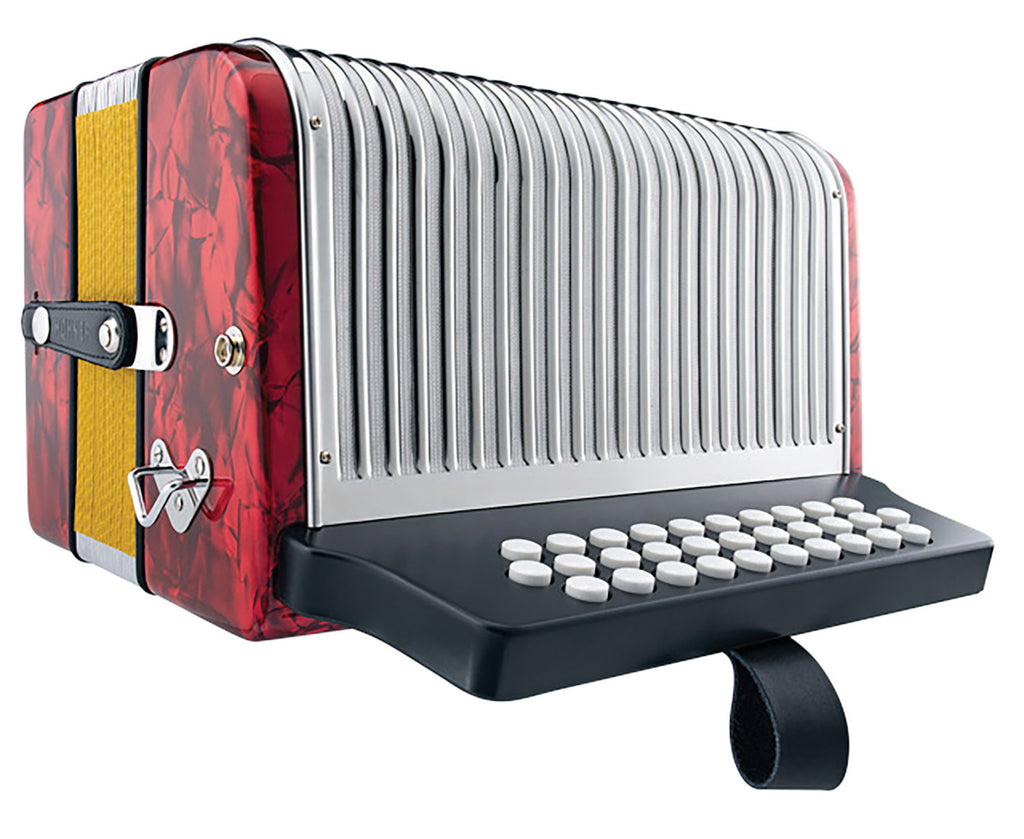 Hohner Corona II Acordeón Diatónico — 31 Botones | 2 Voces