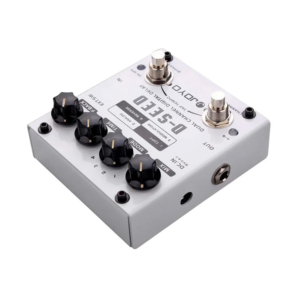 Joyo D-SEED Pedal de Retardo Digital de Doble Canal