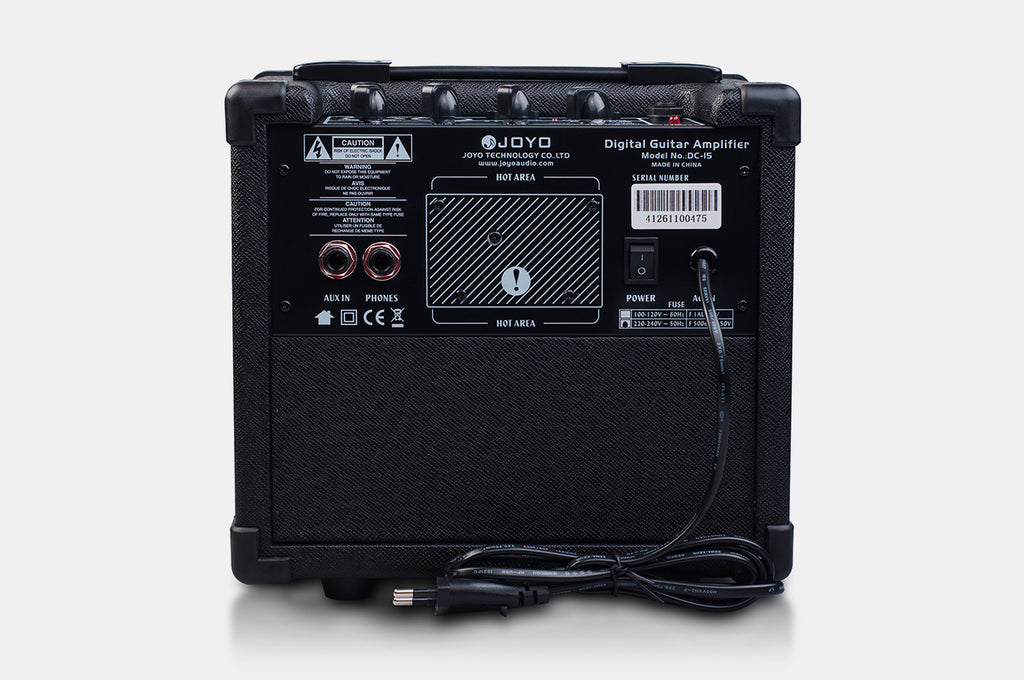 Joyo DC-15 de 15 W Amplificador de Guitarra Digital
