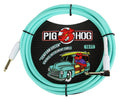 PIG HOG SEAFOAM VERDE CABLES PARA INSTRUMENTOS