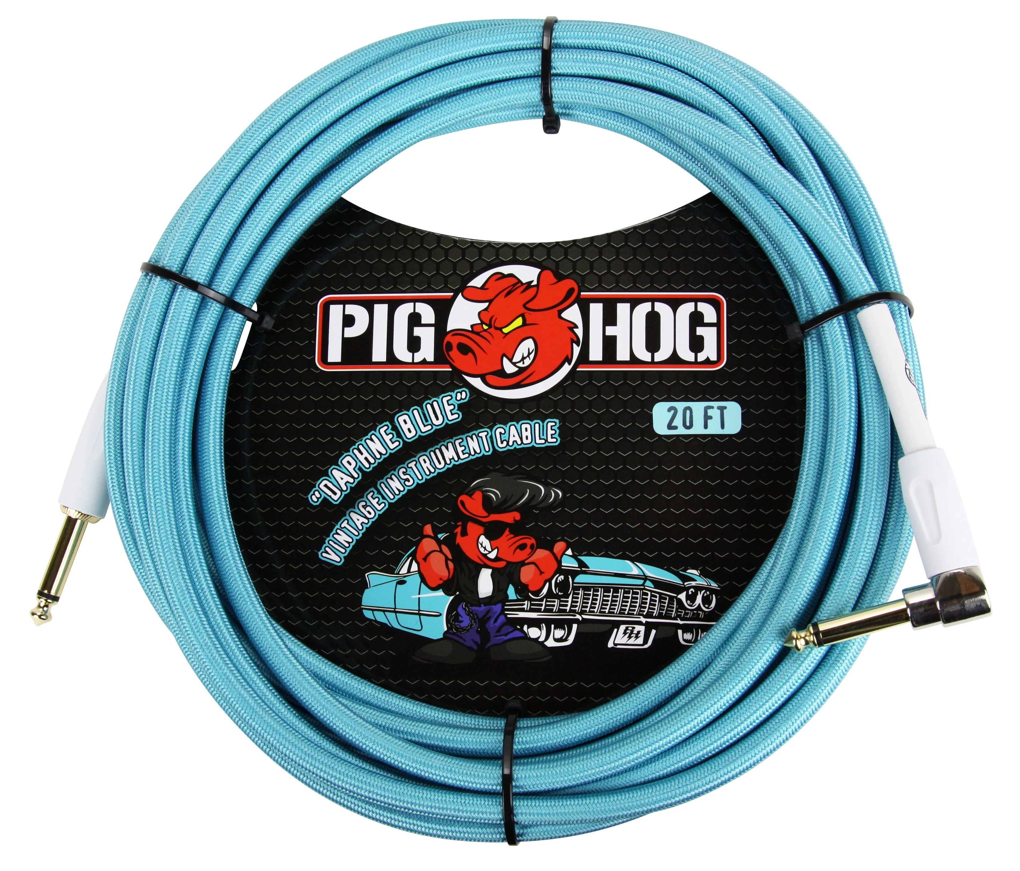 PIG HOG BLUE DAPHNE CABLES FOR INSTRUMENTS