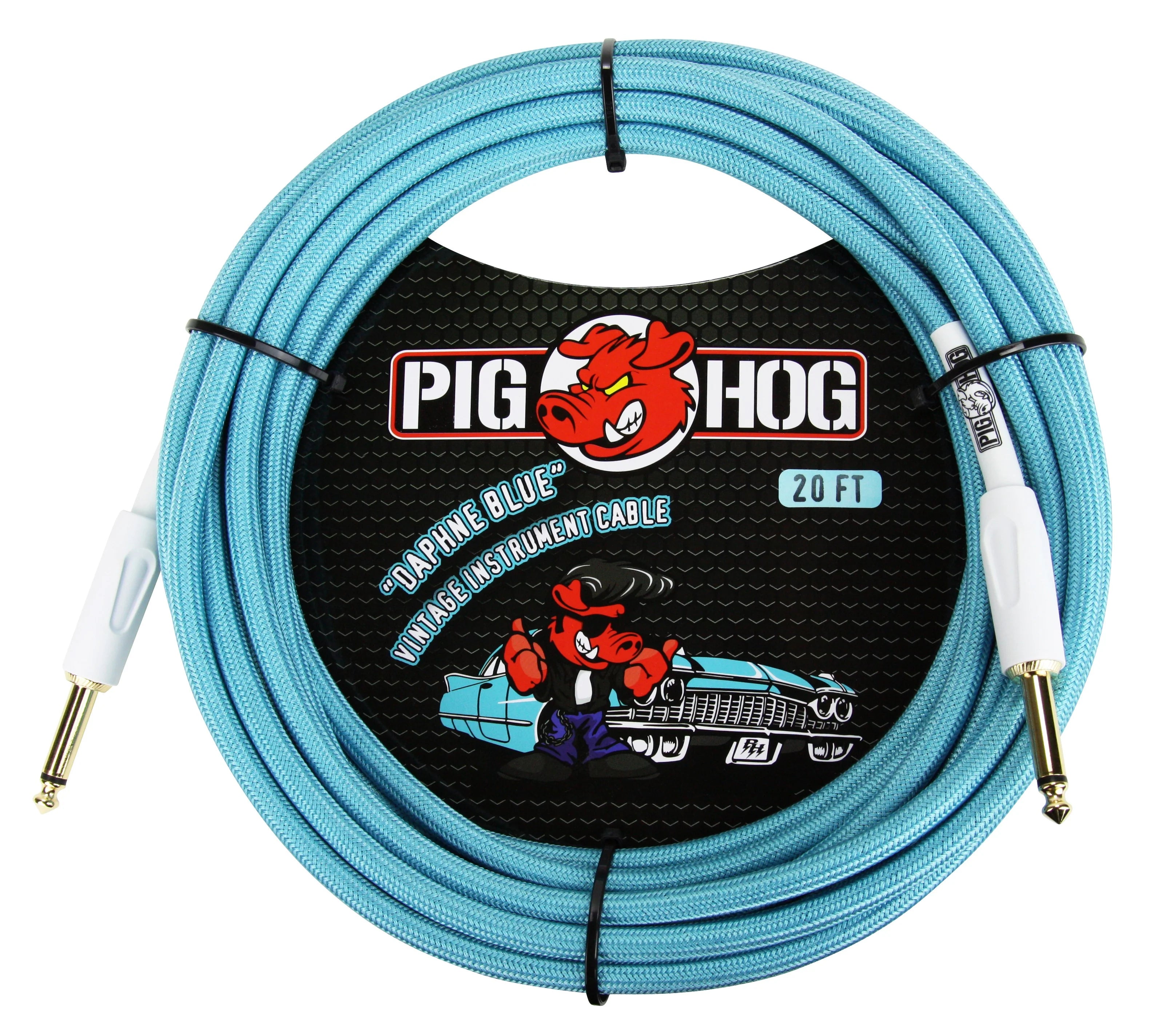 PIG HOG BLUE DAPHNE CABLES FOR INSTRUMENTS