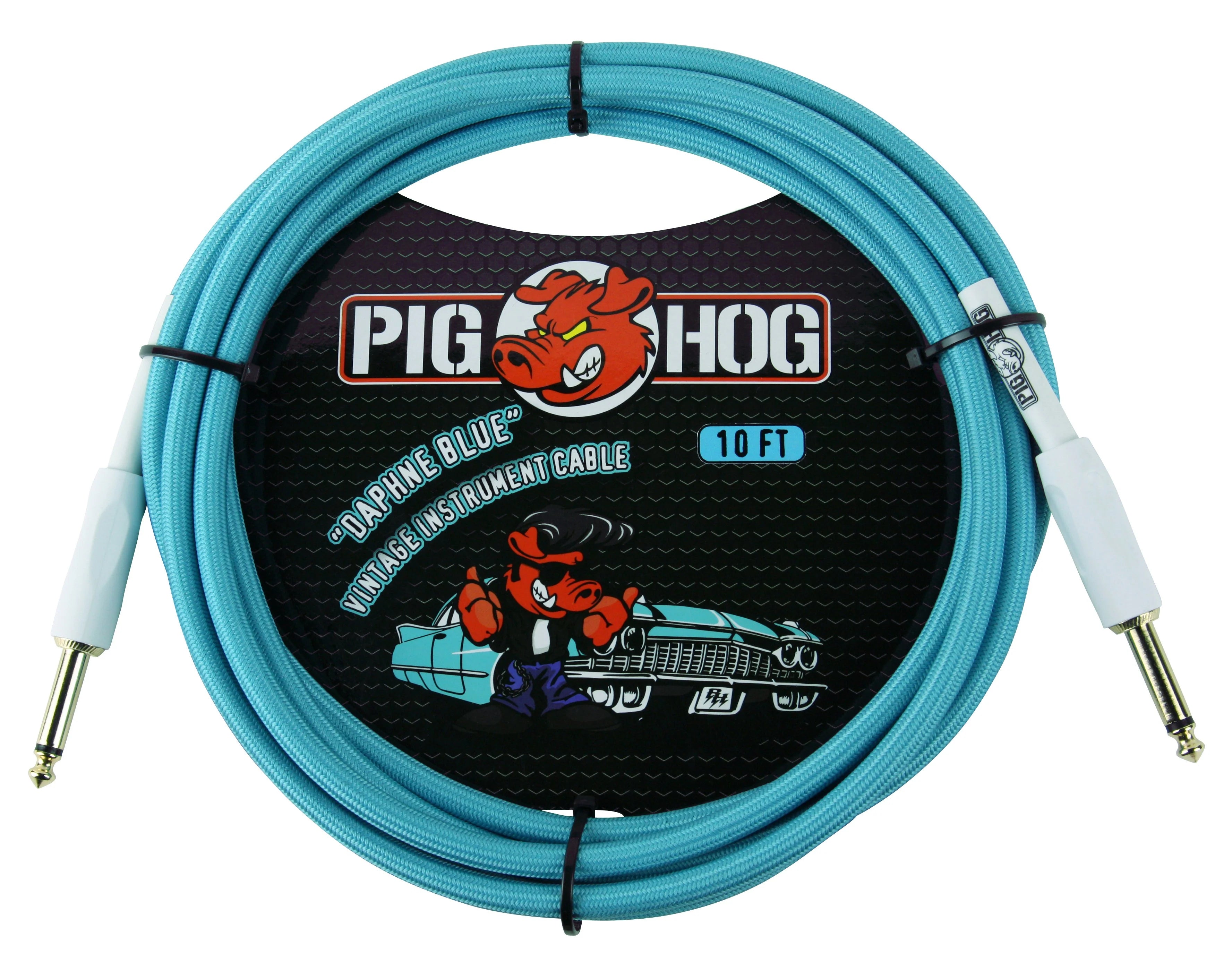 PIG HOG BLUE DAPHNE CABLES FOR INSTRUMENTS
