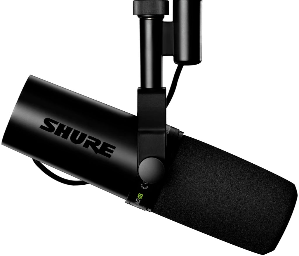 Shure SM7dB Micrófono Vocal Dinámico Con Preamplificador Integrado Para Podcasters, Streamers y Músicos.