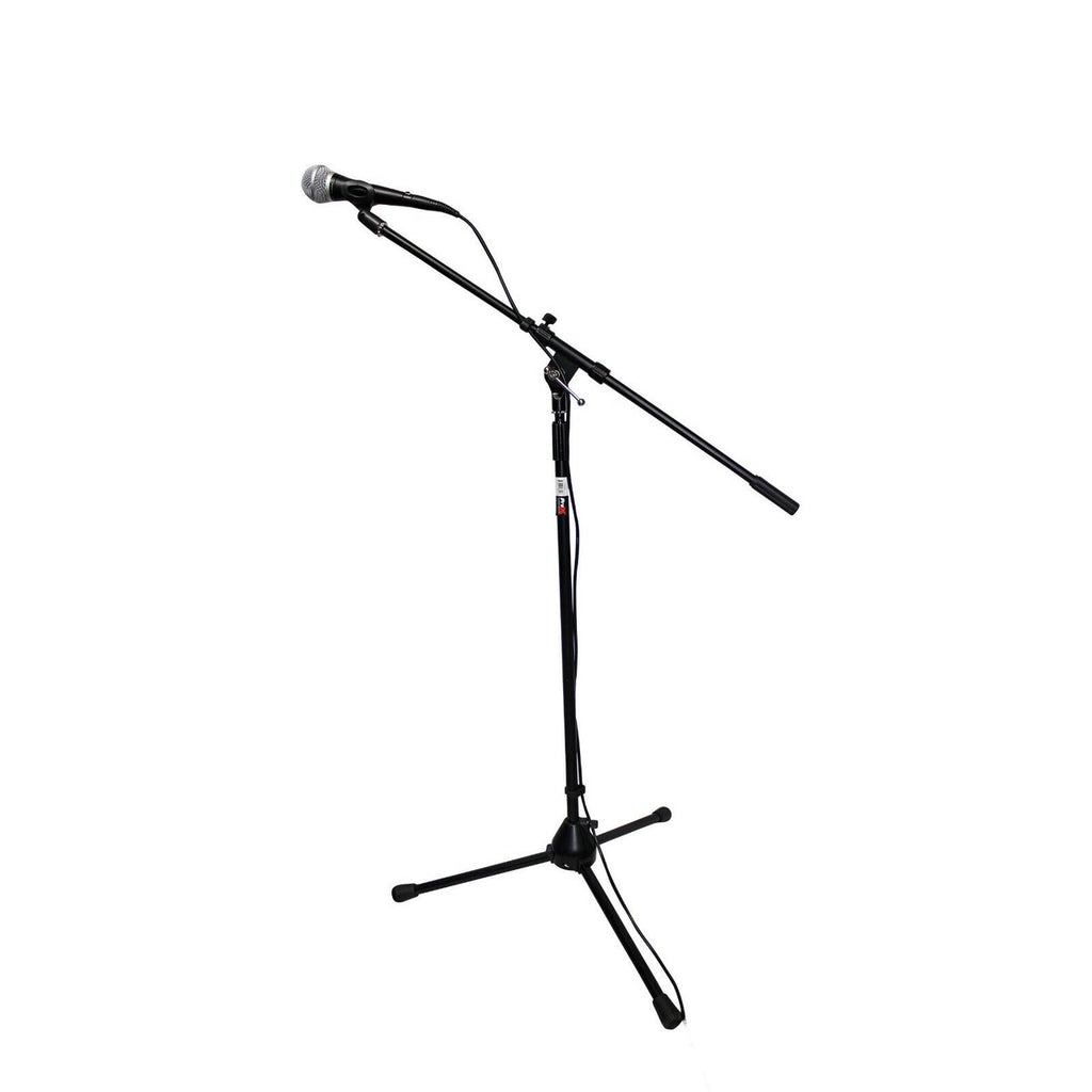 Shure PGA58-LC 2 microphones with clip + 2 T-MIC01 stands, T-SS26P-BAG transport bag, 2 A58WS windshields (Black and Red).