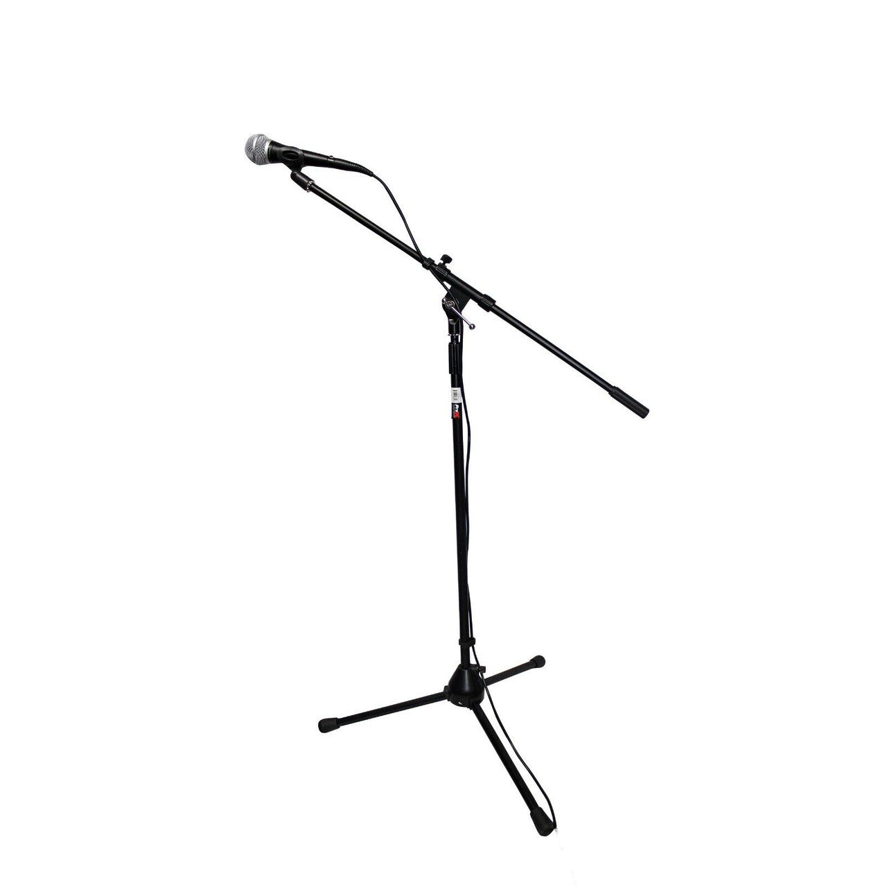 Shure PGA58-LC 2 microphones with clip + 2 T-MIC01 stands, T-SS26P-BAG transport bag, 2 A58WS windshields (Black and Red).