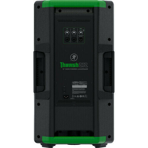 Mackie Thrash212 de 12" Altavoz de PA activo, 1300 vatios, ligero, con forma de cuña para monitor de suelo