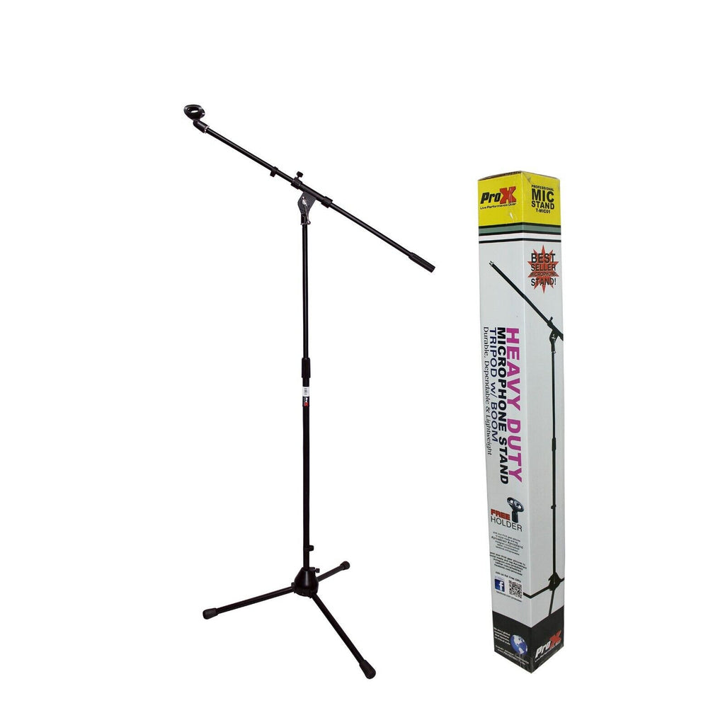 Shure PGA58-LC 2 microphones with clip + 2 T-MIC01 stands, T-SS26P-BAG transport bag, 2 A58WS windshields (Black and Red).