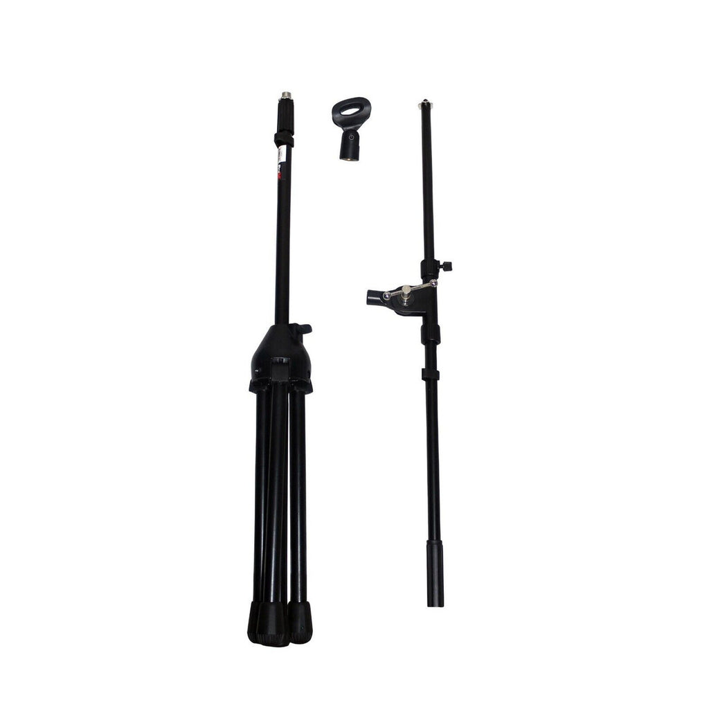 Shure PGA58-LC 2 microphones with clip + 2 T-MIC01 stands, T-SS26P-BAG transport bag, 2 A58WS windshields (Black and Red).