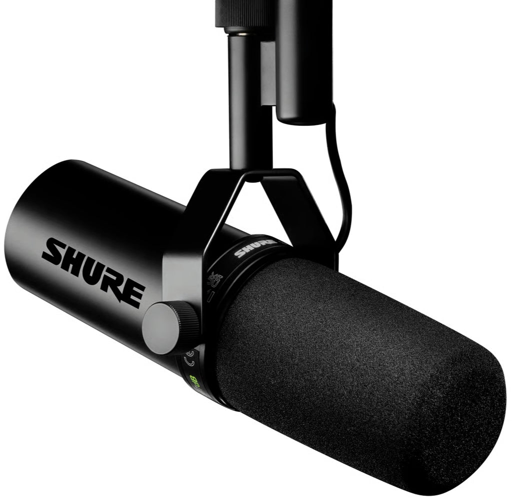 Shure SM7dB Micrófono Vocal Dinámico Con Preamplificador Integrado Para Podcasters, Streamers y Músicos.