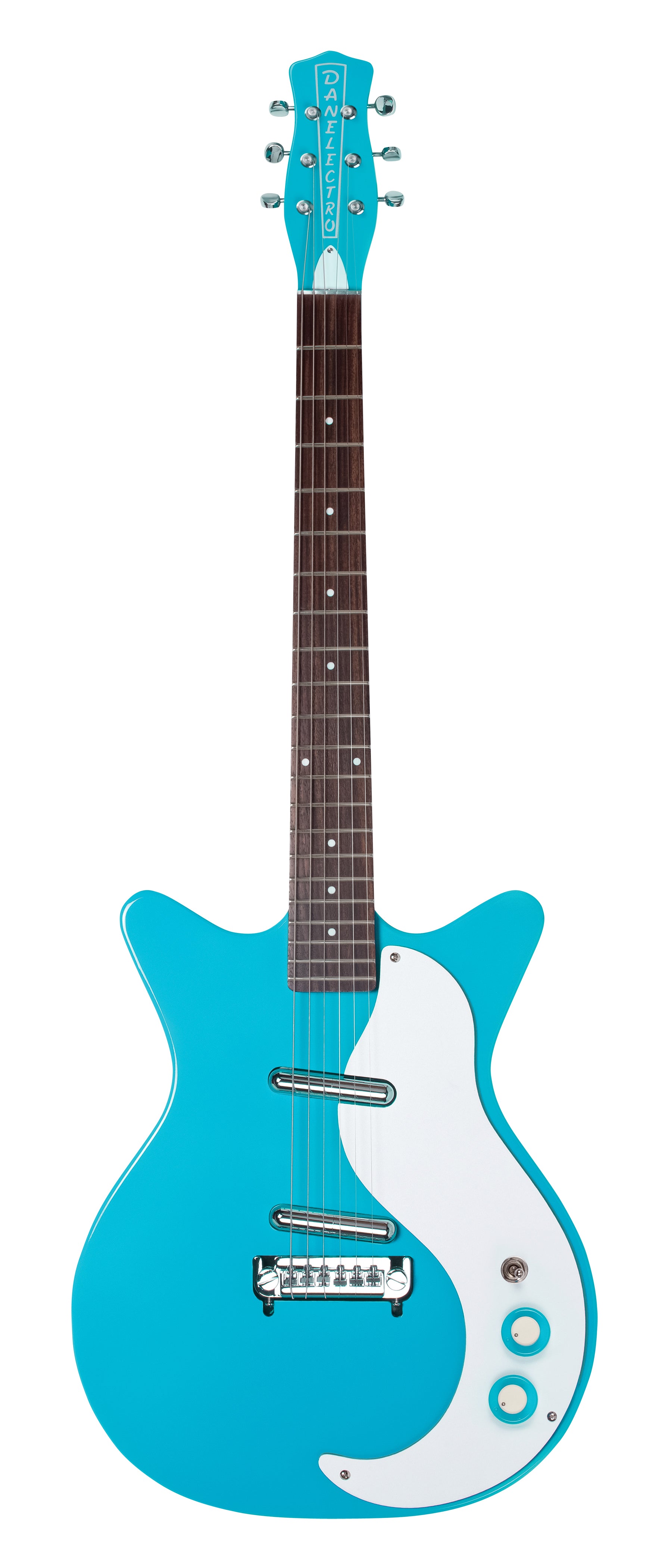 Danelectro '59 MOD NOS+ Electric Guitar - Baby Blue
