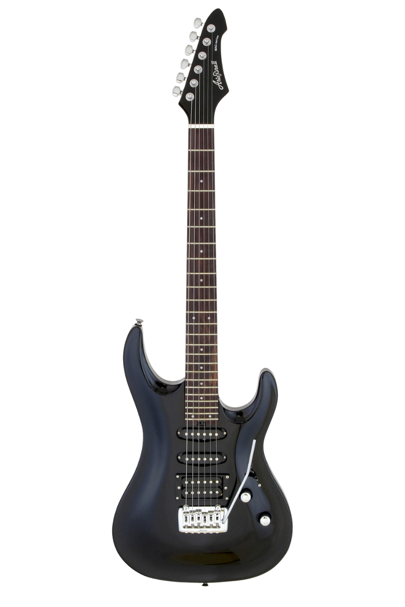 Aria Pro II MAC-STD Guitarra Eléctrica - Negro