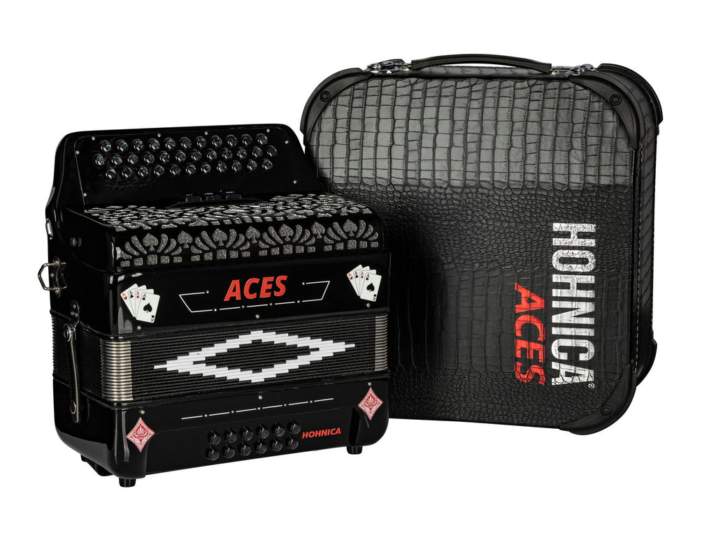 Hohnica Aces II Acordeón Diatónico — EAD (Mi) | 34 Botones | 3 Registros