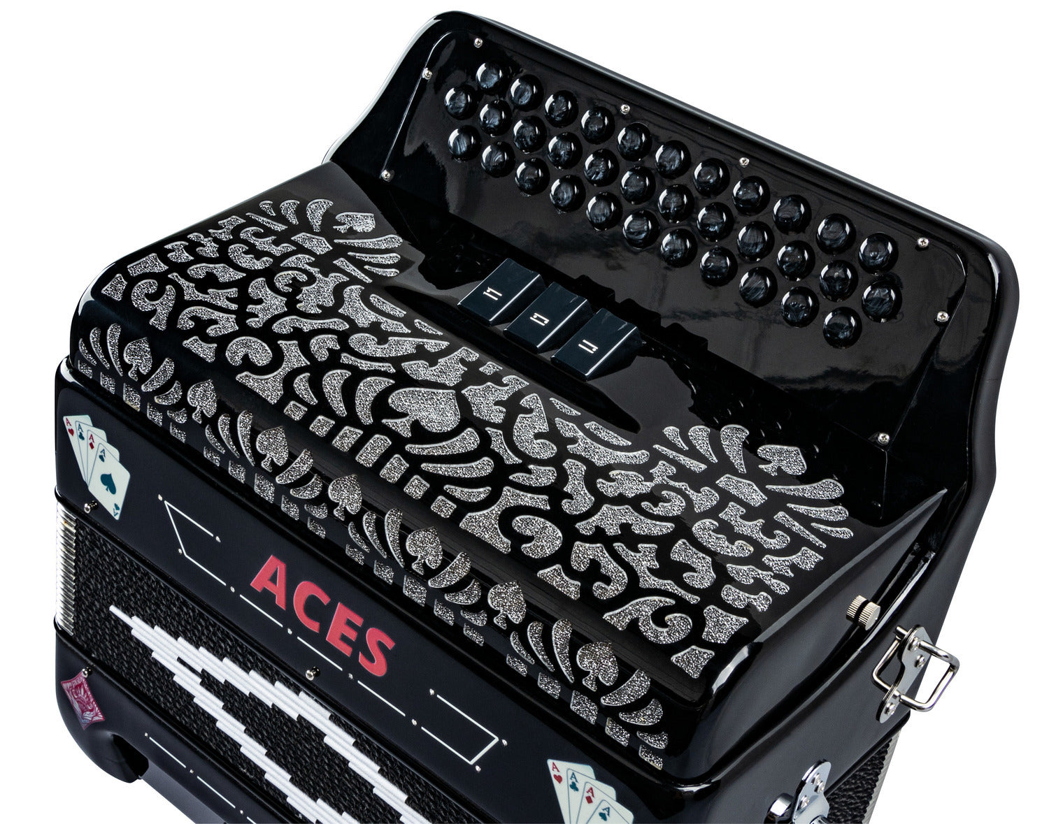 Hohnica Aces II Acordeón Diatónico — EAD (Mi) | 34 Botones | 3 Registros