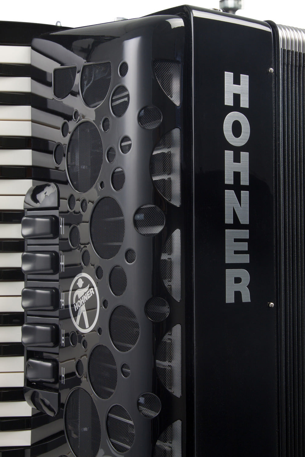Hohner Amica Forte IV 72 Acordeón De Piano — 72 Bajos | 34 Teclas | Negro