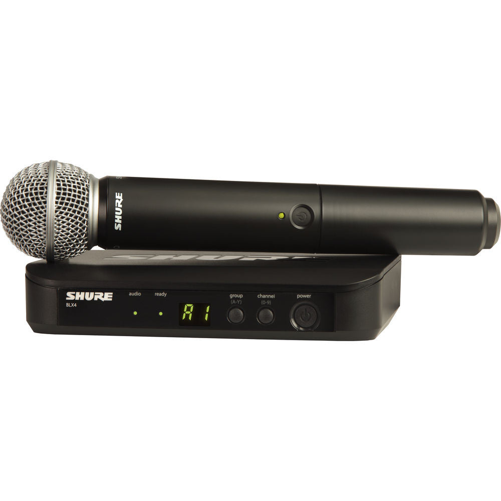 Shure BLX24/SM58 H9 Sistema De Micrófono Inalámbrico De Mano Para Voz Con Micrófono SM58.