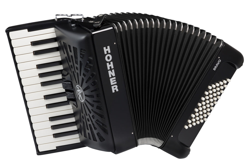 Hohner Bravo II 48 Acordeón De Piano — 48 Bajos | 26 Teclas