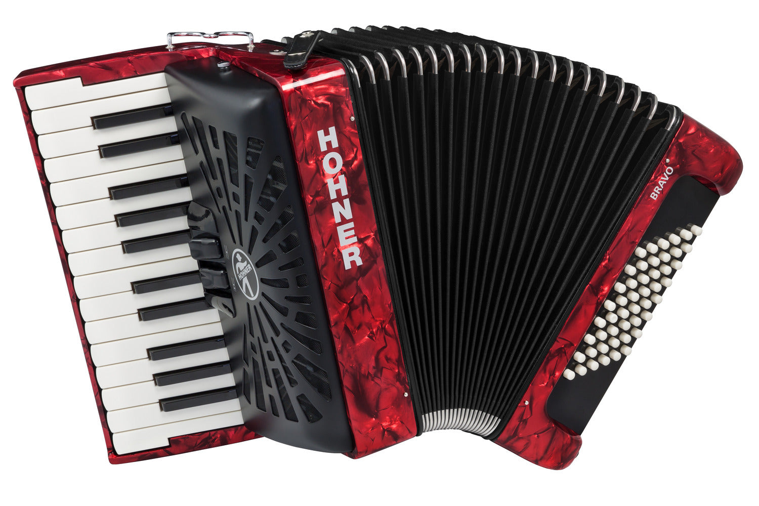 Hohner Bravo II 48 Acordeón De Piano — 48 Bajos | 26 Teclas