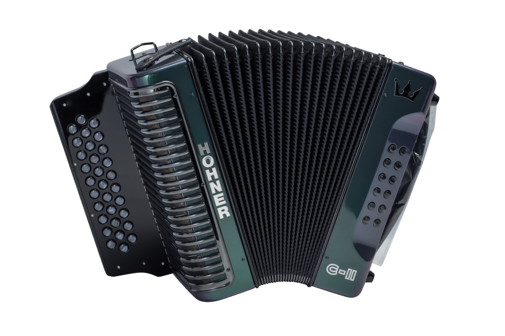 Hohner Corona C-II Acordeón Diatónico — 31 Botones | 2 Voces