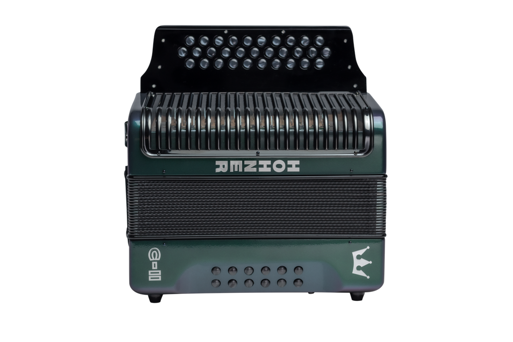 Hohner Corona C-II Acordeón Diatónico — 31 Botones | 2 Voces