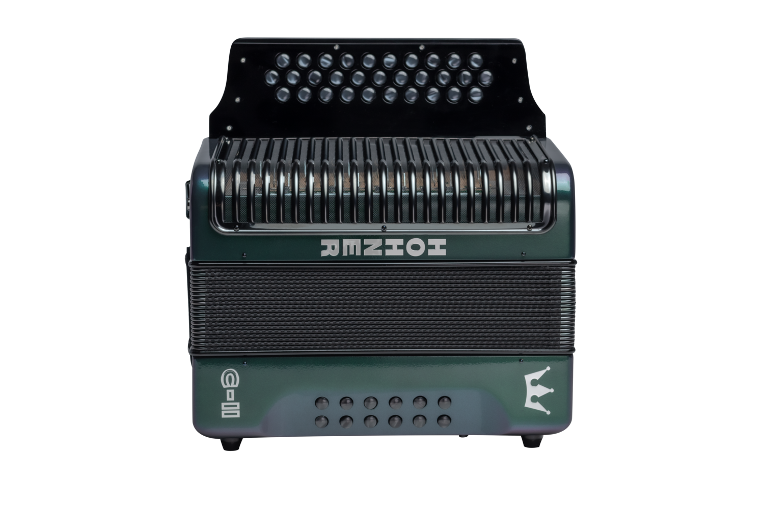 Hohner Corona C-II Acordeón Diatónico — 31 Botones | 2 Voces