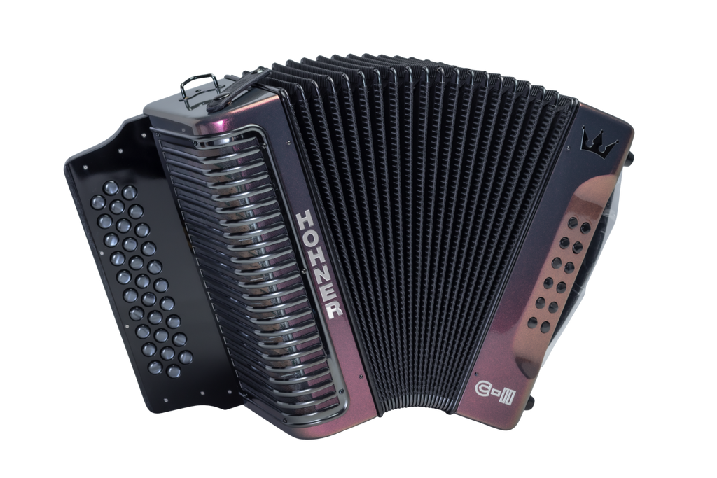 Hohner Corona C-II Acordeón Diatónico — 31 Botones | 2 Voces