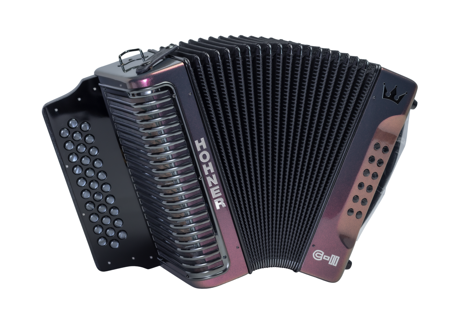 Hohner Corona C-II Acordeón Diatónico — 31 Botones | 2 Voces
