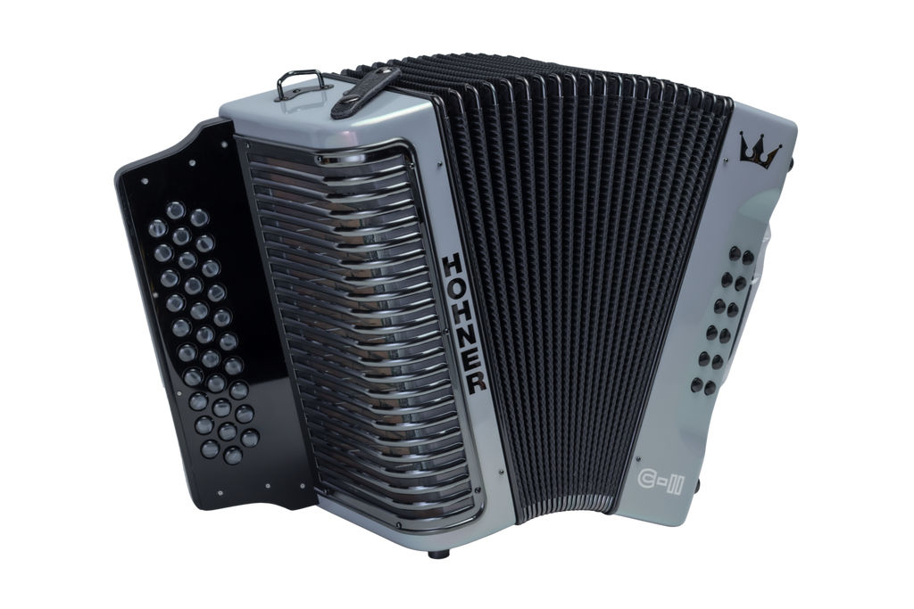 Hohner Corona C-II Acordeón Diatónico — 31 Botones | 2 Voces