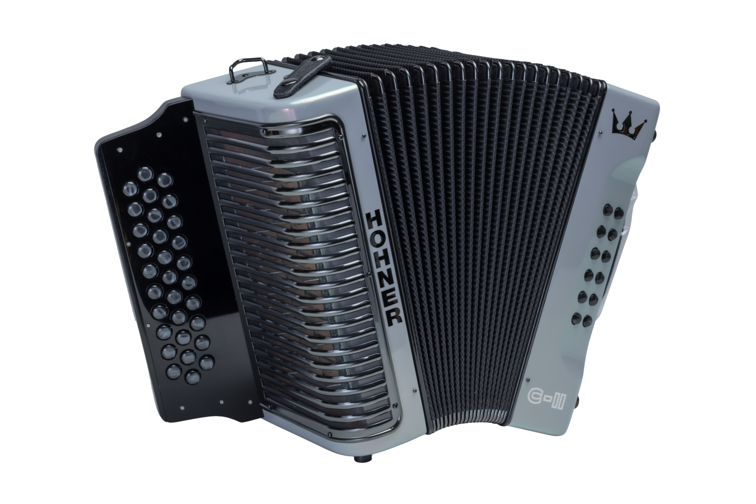 Hohner Corona C-II Acordeón Diatónico — 31 Botones | 2 Voces