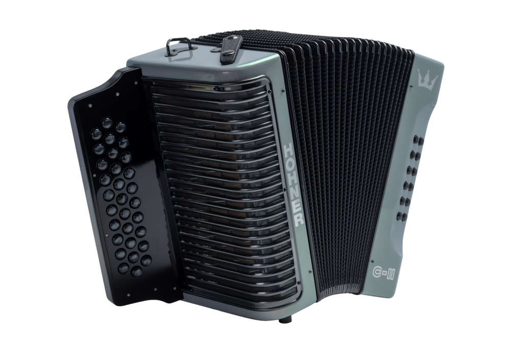 Hohner Corona C-II Acordeón Diatónico — 31 Botones | 2 Voces