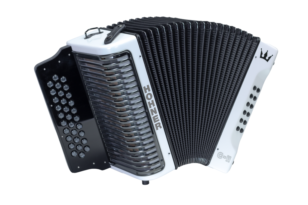 Hohner Corona C-II Acordeón Diatónico — 31 Botones | 2 Voces