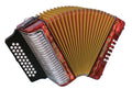 Hohner Corona III Acordeón Diatónico — 31 Botones | 3 Voces