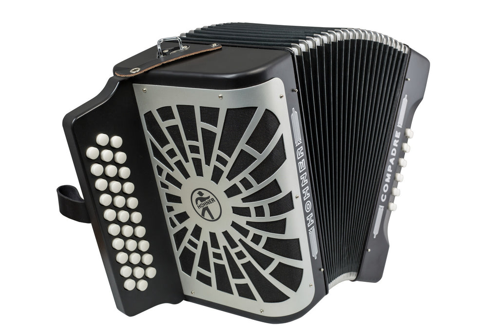 Hohner Compadre Acordeón Diatónico — 31 Botones | 2 Voces