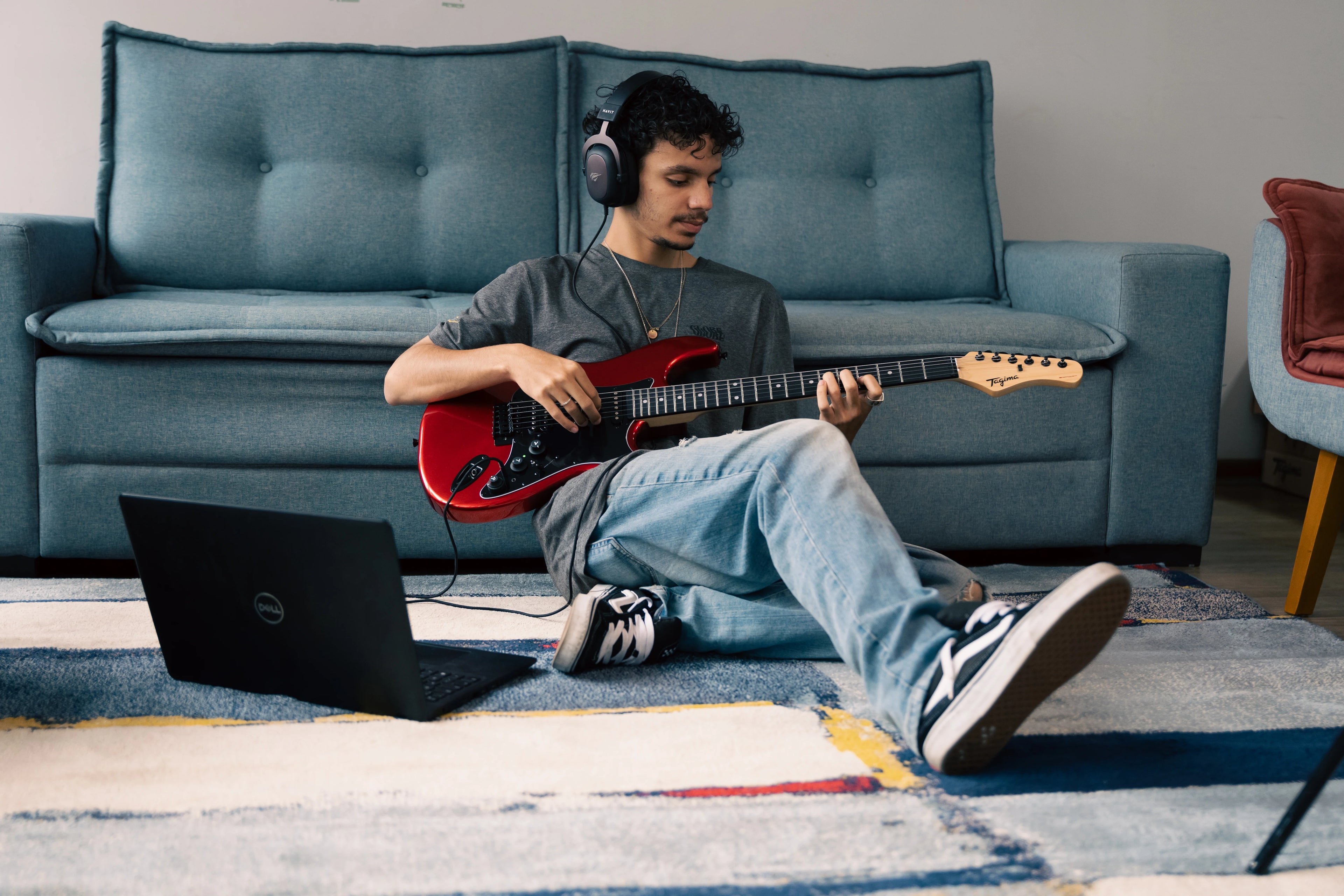 Tagima SIXMART SC - MDSV Guitarra Eléctrica - Rojo Manzana Brillante