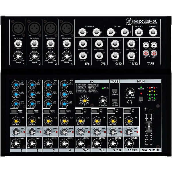 Mackie Mix12FX 12-Channel Mixer