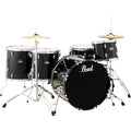 Pearl Roadshow Complete Drum Set RS525/C with Cymbals - Jet Black
