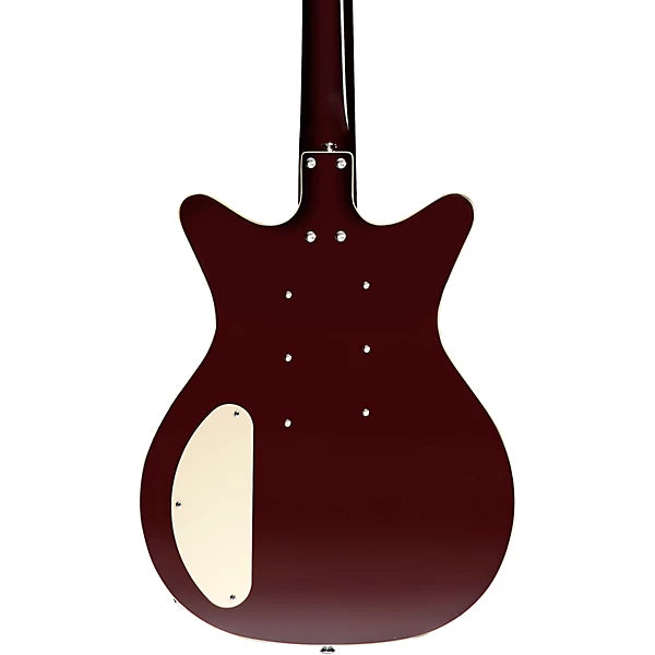 Danelectro '59 Triple Divine Guitarra Eléctrica Borgoña Oscuro