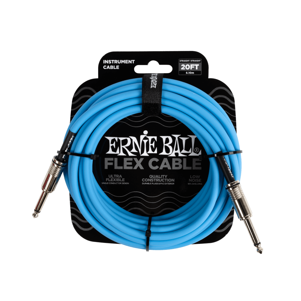 ERNIE BALL FLEX INSTRUMENT CABLE 20’
