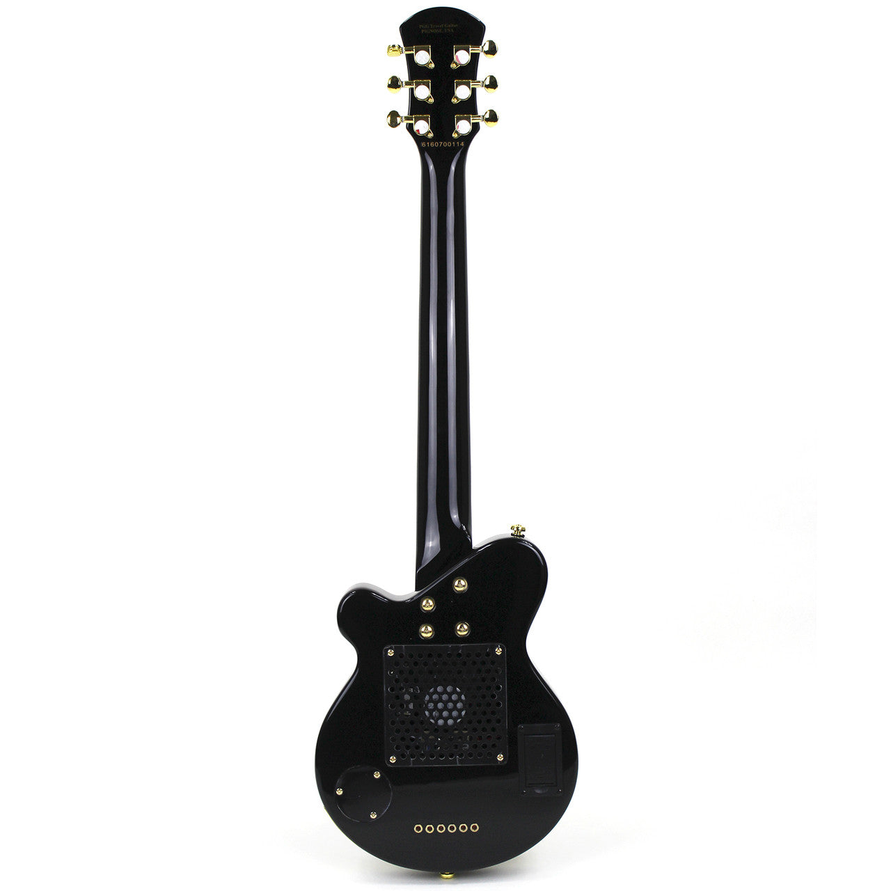 Pignose PGG-200 Mini Guitarra Eléctrica de viaje - Negra (con funda)