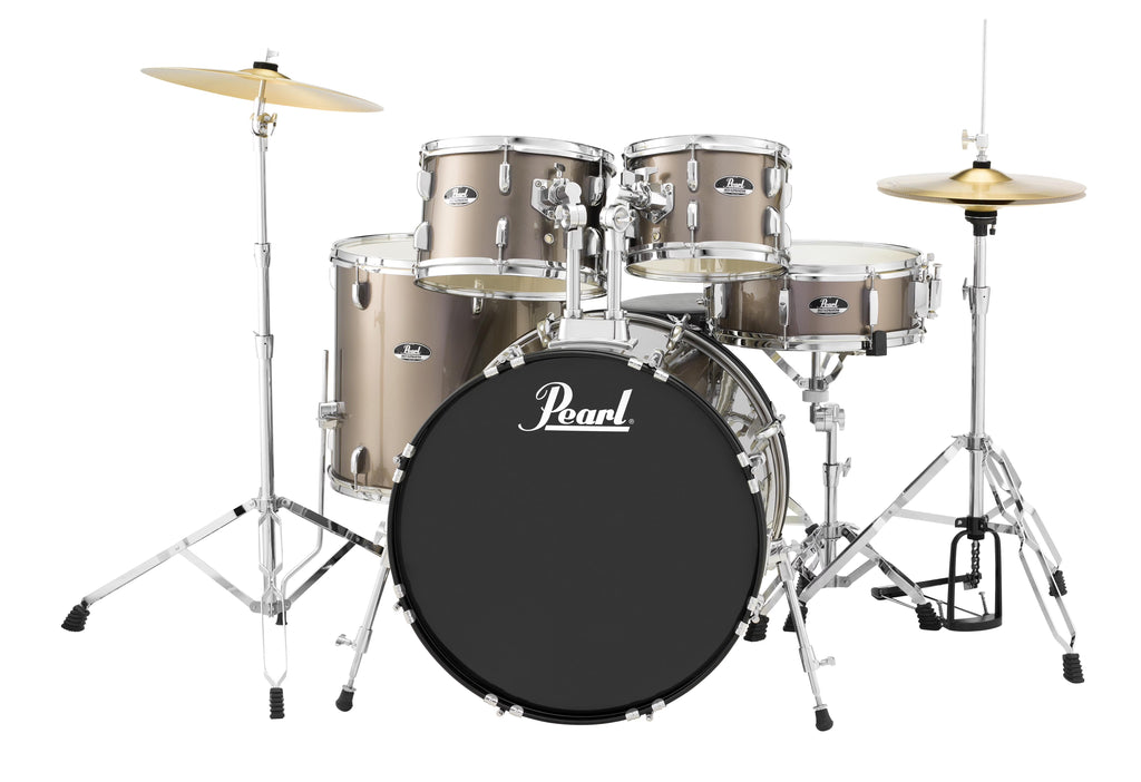 Pearl Roadshow Batería Completa RS525/C de 5 piezas con platillos - Bronce Metálico