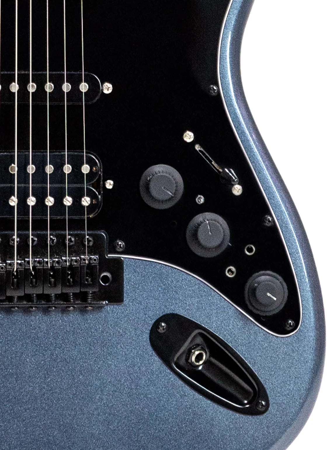 Tagima SIXMART SC - MDSV Guitarra Eléctrica - Plateado Oscuro Metálico