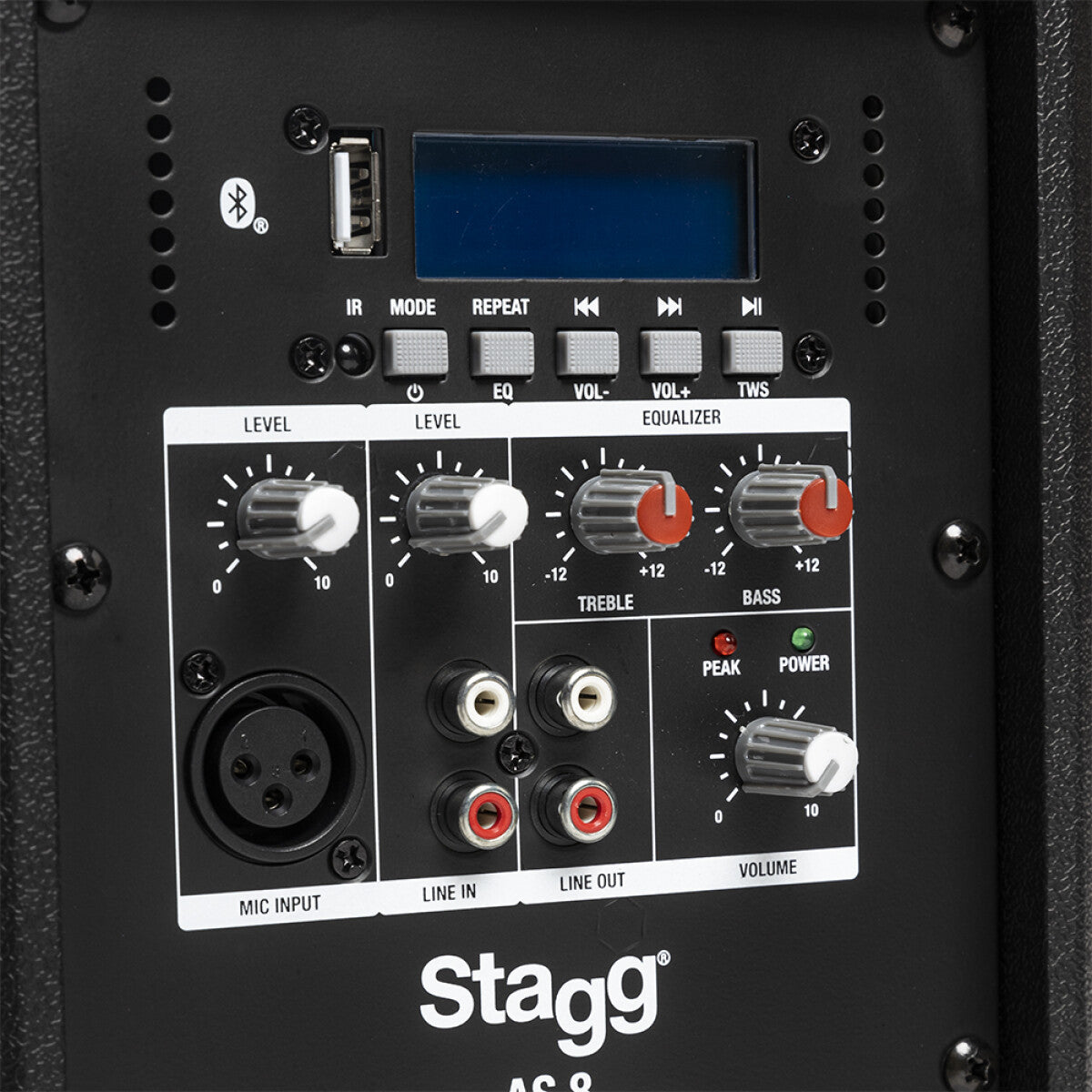 Stagg AS8 US Altavoz Activo De 8"