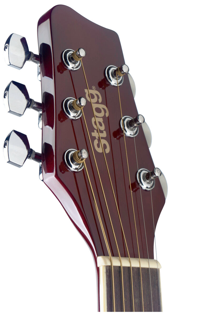 Stagg SA20ACE SNB Cutaway Acoustic Electric Guitar - Sunburst