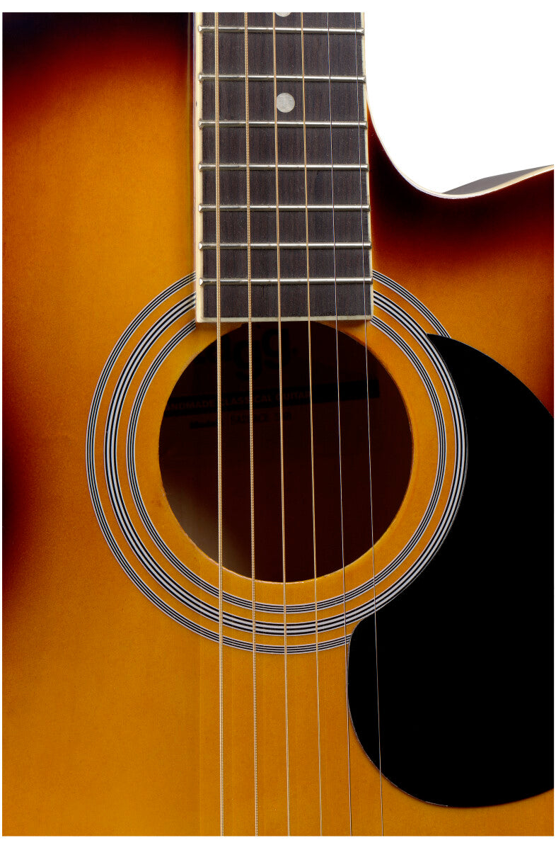 Stagg SA20ACE SNB Cutaway Acoustic Electric Guitar - Sunburst