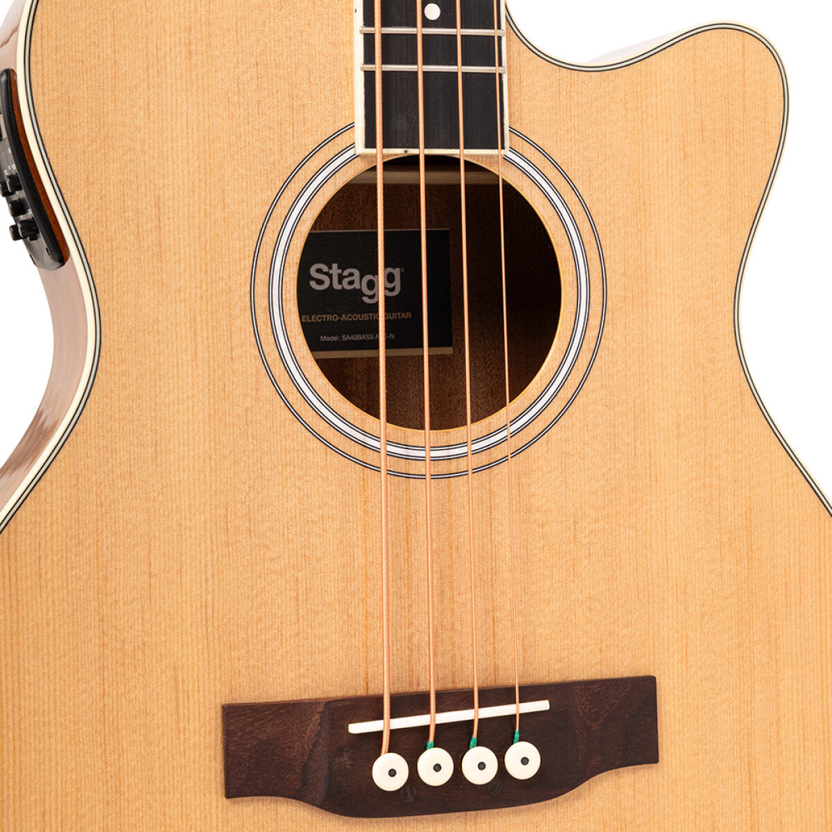 Stagg SA40BASS ACE-N Bajo Electroacústico