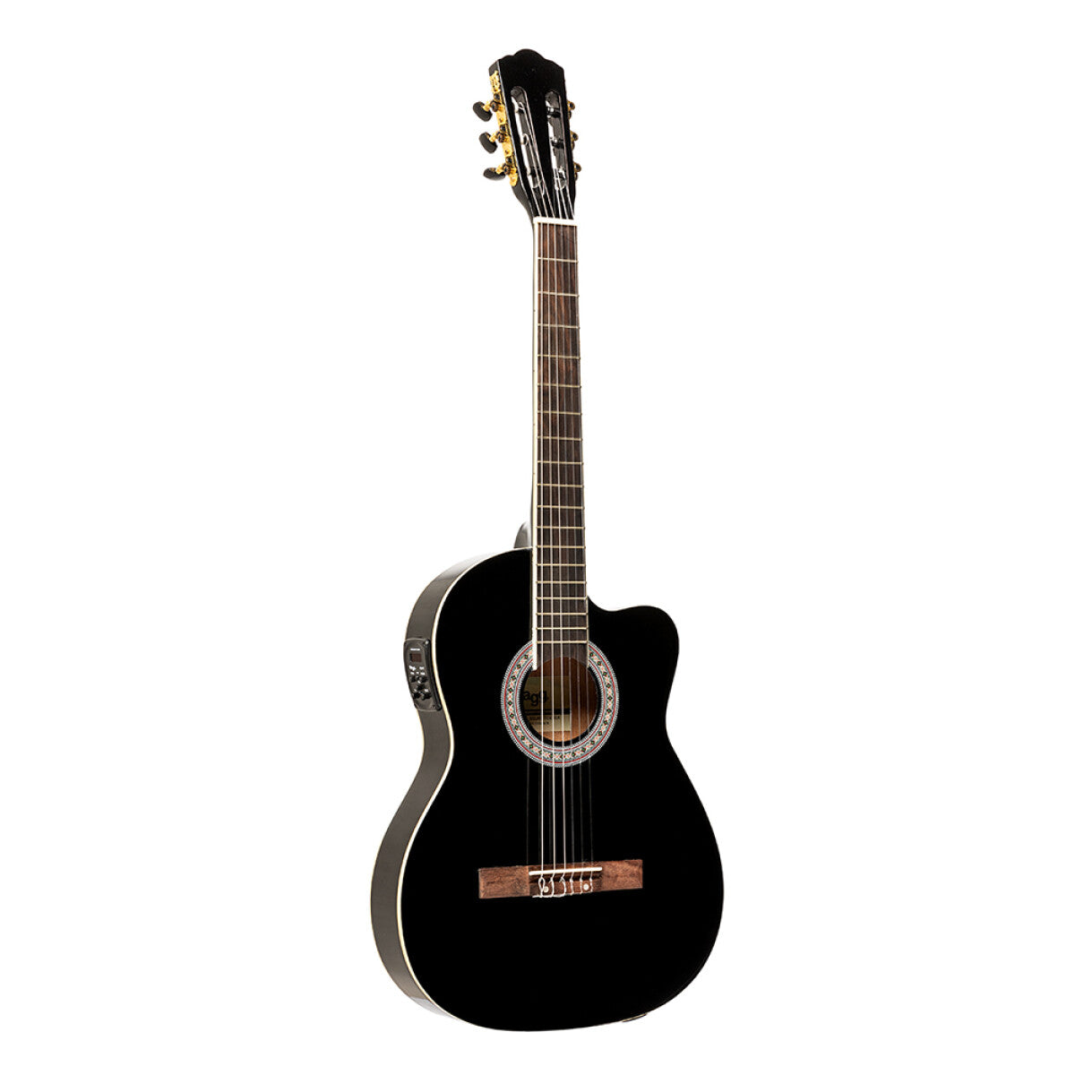 Stagg SCL60 TCE-BLK Guitarra Clásica Electroacústica