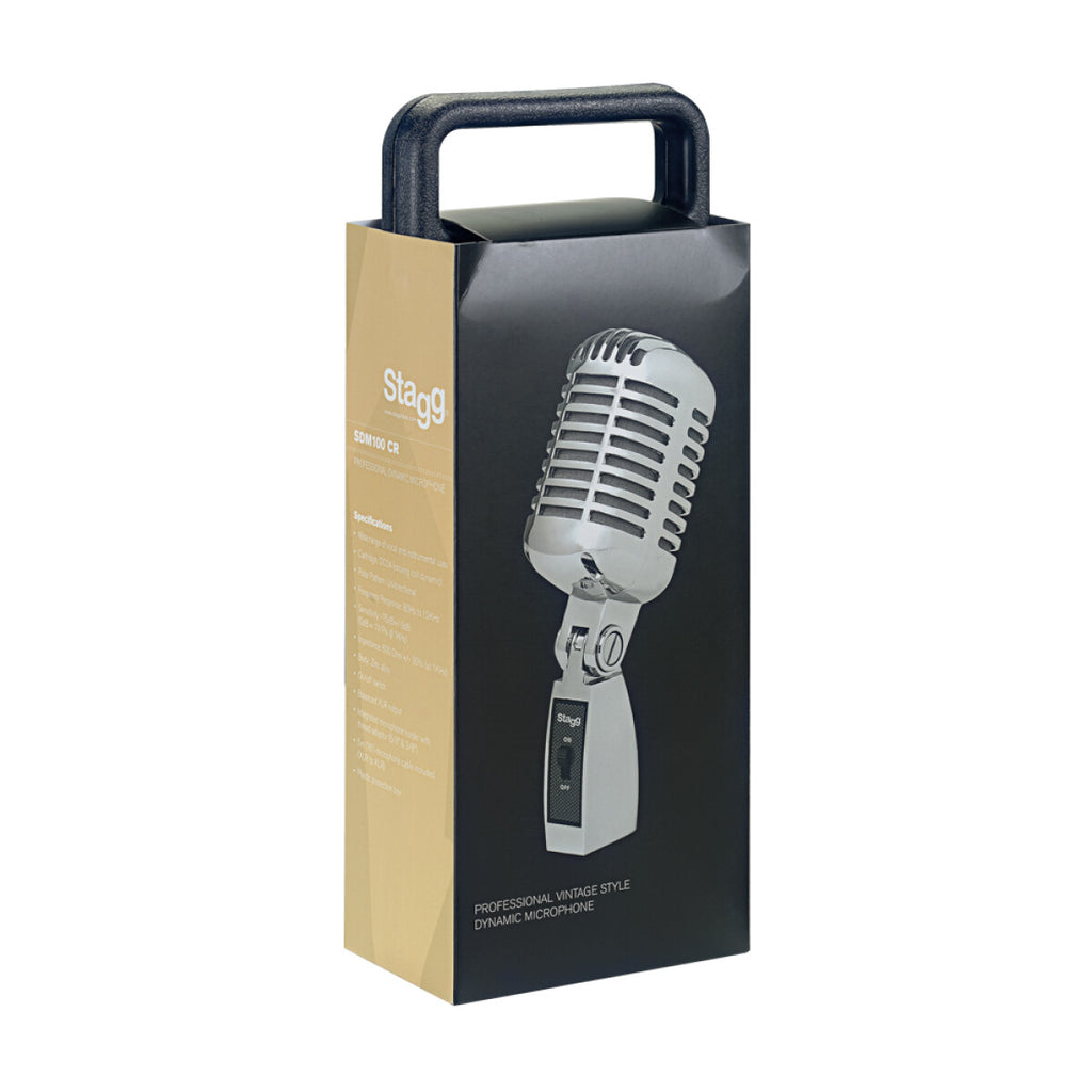 Stagg SDM100 CR Micrófono Dinámico